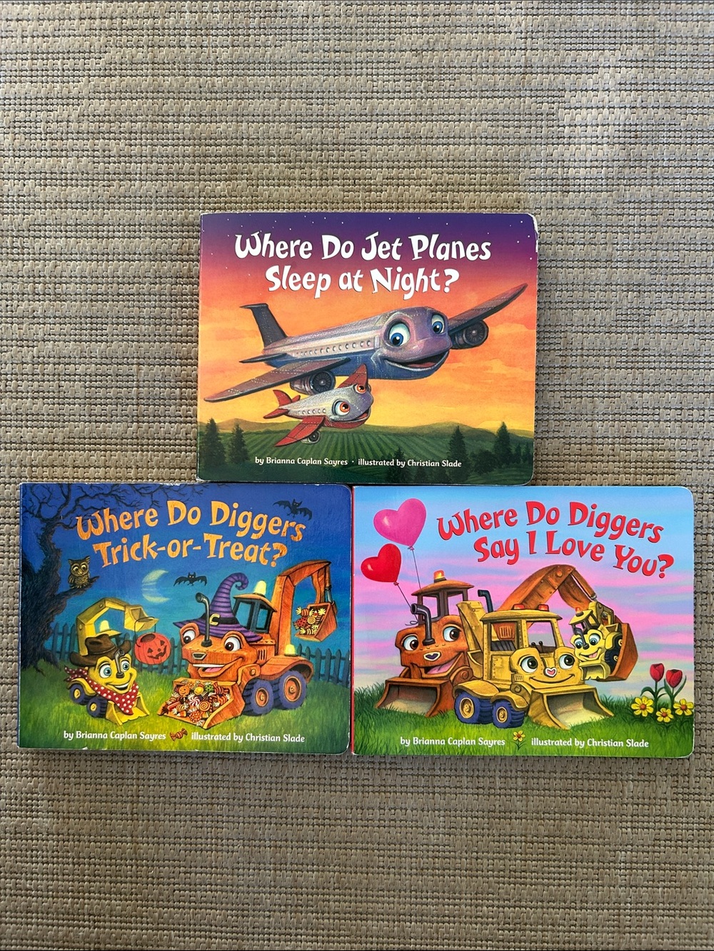 Where Do Diggers… Transportation Board Books